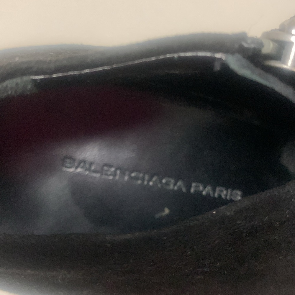 🖤 Balenciaga Suede Stiletto Ankle Boots – Italian Made – EU 36.5 / US 6 🖤 - Picture 9 of 10